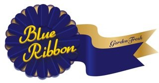 BLUE RIBBON GARDEN FRESH logo