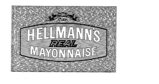 BLUE RIBBON HELLMANN'S REAL MAYONNAISE logo