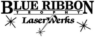 BLUE RIBBON TROPHY LASERWERKS logo