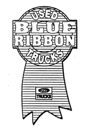 BLUE RIBBON USED TRUCKS FORD TRUCKS logo