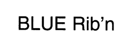 BLUE RIB'N logo