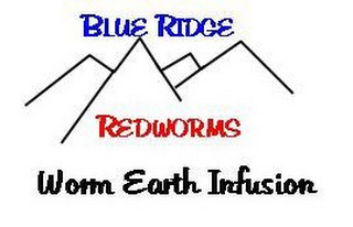 BLUE RIDGE REDWORMS WORM EARTH INFUSION logo