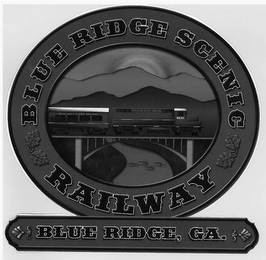 BLUE RIDGE SCENIC RAILWAY BLUE RIDGE, GA. logo