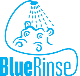 BLUE RINSE logo