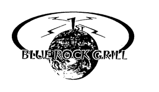 BLUE ROCK GRILL logo