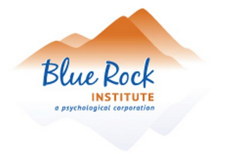BLUE ROCK INSTITUTE A PSYCHOLOGICAL CORPORATION logo