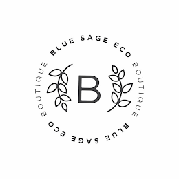 BLUE SAGE ECO BOUTIQUE  BLUE SAGE ECO BOUTIQUE B logo