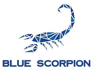 BLUE SCORPION logo