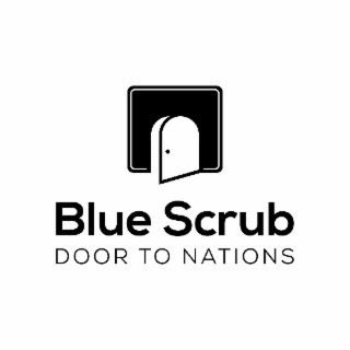 BLUE SCRUB DOOR TO NATIONS logo