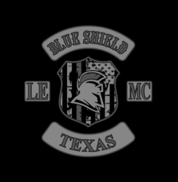 BLUE SHIELD LE MC TEXAS logo