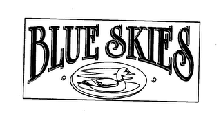 BLUE SKIES logo