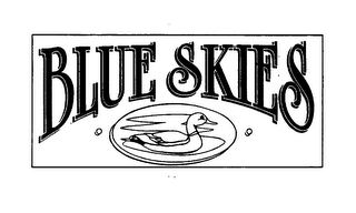 BLUE SKIES logo