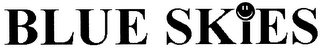 BLUE SKIES logo