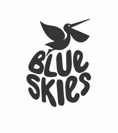 BLUE SKIES logo