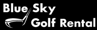 BLUE SKY GOLF RENTAL logo