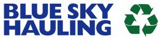 BLUE SKY HAULING logo