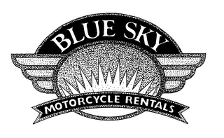 BLUE SKY MOTORCYCLE RENTALS logo