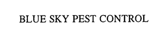BLUE SKY PEST CONTROL logo