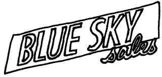BLUE SKY SALES logo