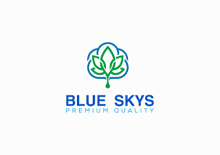 BLUE SKYS PREMIUM QUALITY logo