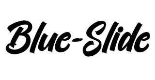 BLUE-SLIDE logo
