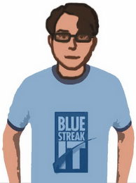 BLUE STREAK IT logo