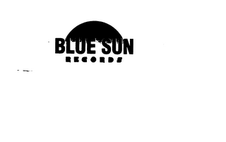 BLUE SUN RECORDS logo
