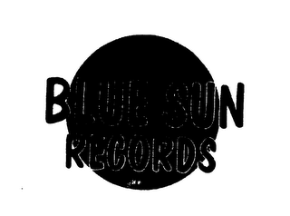 BLUE SUN RECORDS logo