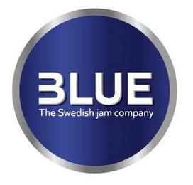 BLUE THE SWEDISH JAM COMPANY logo
