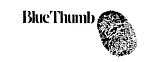 BLUE THUMB logo