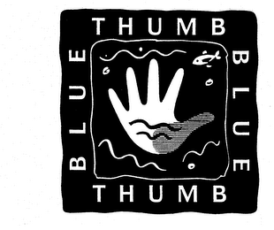 BLUE THUMB logo