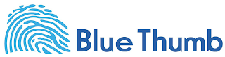 BLUE THUMB logo