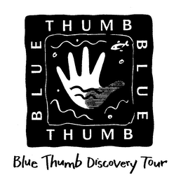 BLUE THUMB BLUE THUMB BLUE THUMB DISCOVERY TOUR logo