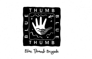 BLUE THUMB BRIGADE logo
