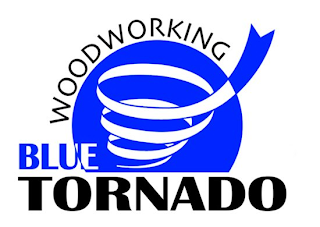 BLUE TORNADO WOODWORKING logo
