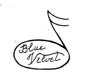 BLUE VELVET logo