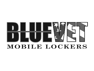 BLUE VET MOBILE LOCKERS logo