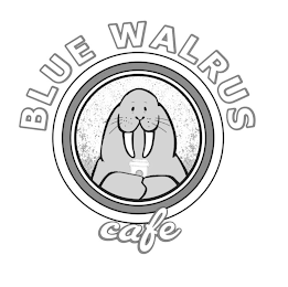 BLUE WALRUS CAFE logo