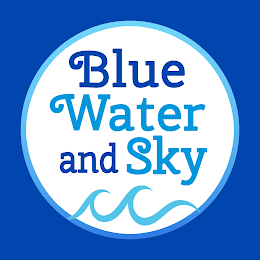 BLUE WATER AND SKY logo