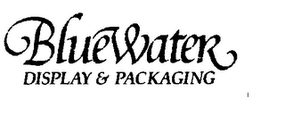 BLUE WATER DISPLAY & PACKAGING logo