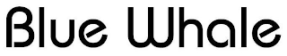BLUE WHALE logo