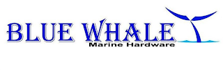 BLUE WHALE MARINE HARDWARE logo