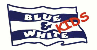 BLUE & WHITE KIDS logo
