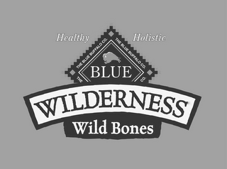 BLUE WILDERNESS WILD BONES HEALTHY HOLISTIC logo