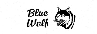BLUE WOLF logo