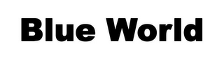 BLUE WORLD logo