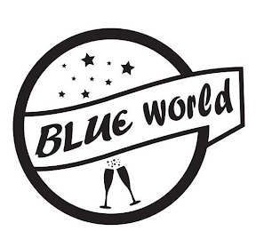 BLUE WORLD logo