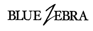 BLUE ZEBRA logo