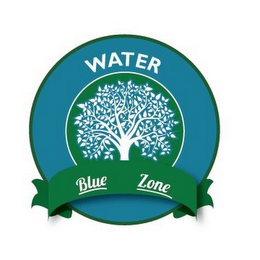 BLUE ZONE WATER logo