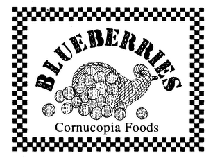 BLUEBERRIES CORNUCOPIA FOODS logo